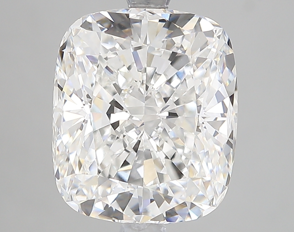 3.08ct Cushion Cut Lab Grown Diamond, E Color VVS2, IGI Certified, Lab Grown Diamond