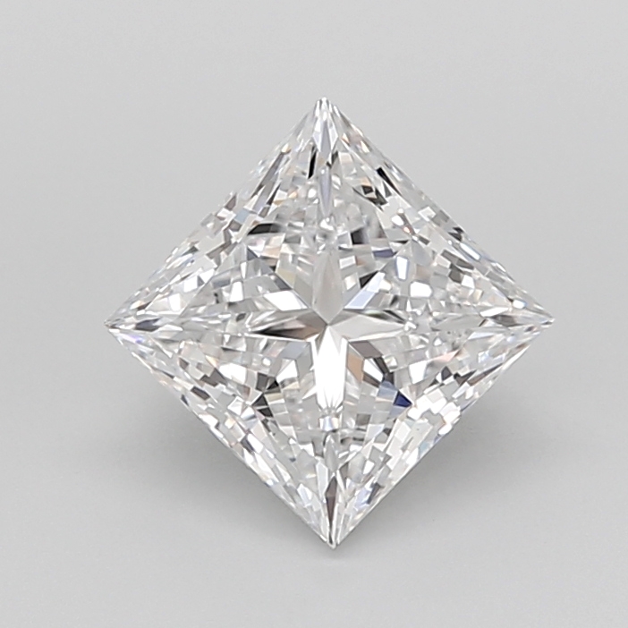 3.00ct Princess Cut Diamond, D Color VVS1 Clarity, IGI Certified Lab Grown Diamond